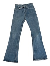 VTG 1978 Levi's 646 Orange Tab Bell Bottom Jeans 29x33 Indigo Flare USA 542