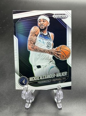 2024 Prizm Black Nickeil Alexander-Walker White Prizm SP /175 #193 Wolves