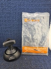 E-IMAGE 100BF: 100mm Half Ball Flat to Bowl Tripod Adapter - Black