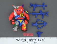 Groundchuck 100% Complete Teenage Mutant Ninja Turtles 1991 Playmates Vintage
