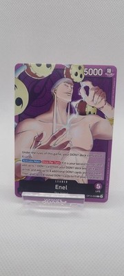 Enel OP15-058 L Adventure on KAMI's Island - ONE PIECE Card Game