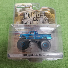 Greenlight King of Crunch '90 Ford F-350 Bigfoot  1:64 - Blue Chase!