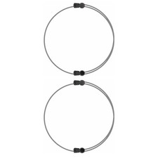 2Pcs Adjustable Crop Tuck Band - Elastic Shirt Stays Belt for Women Stylish T