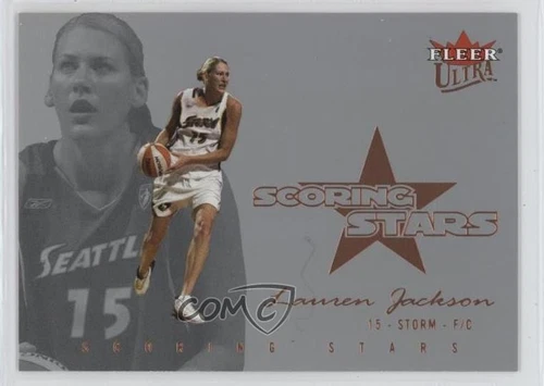 2004 Fleer Ultra WNBA Scoring Stars Lauren Jackson #1SS