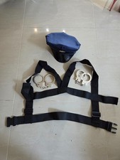 Halloween Police Officer Costume Kit Womens Sz One Size Blue Silver Fun Play