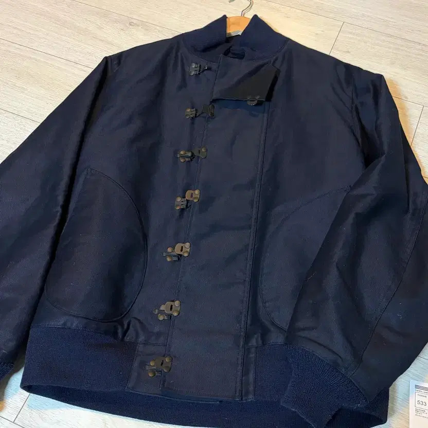 Buzz Rickson Deckhook Navy Jacket with Durable Ho… - image 1