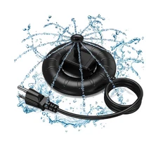 (lot Of 2) 70W bird bath fountain heater, Birdbath De-Ice Water Pump