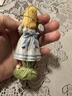 Alice In Wonderland W/cat Resin Christmas Ornament @brn Rare — photo 2