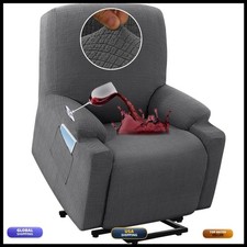H.VERSAILTEX Waterproof Recliner Cover for Electric Power Lift Chair - Medium