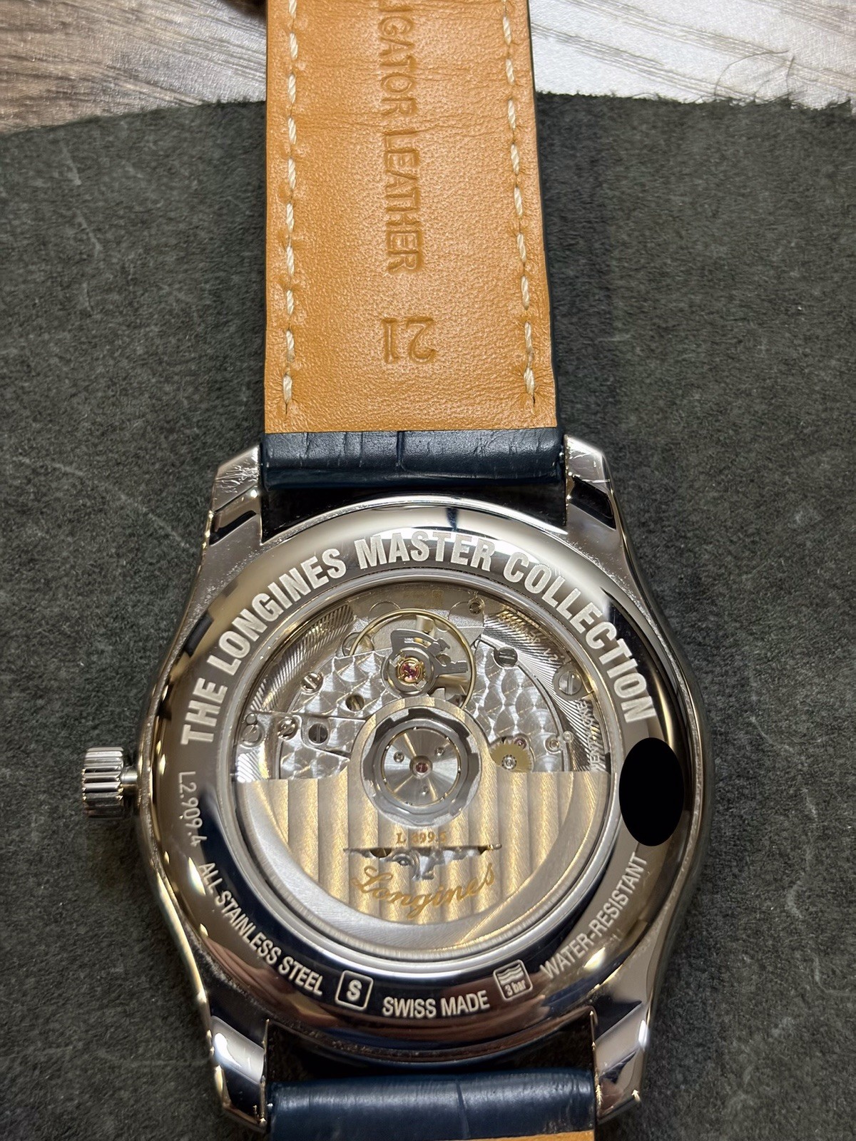 Longines Master Collection Automatic Moonphase Bl… - image 8