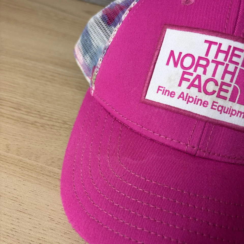 Gorra The North Face Snap Back Juvenil Talla Única Rosa Multi Camionero Malla Parche Foto 3 de 4