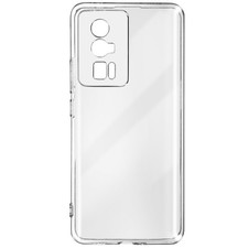 Avizar, Flexible, dünne und leichte Gelhülle für Xiaomi Poco F5 Pro, Transparent
