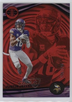 2023 Panini Illusions Ruby 110/125 Justin Jefferson #72 19n6