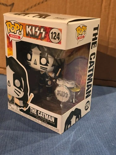 ✅ Funko Pops! Rocks KISS THE CATMAN 124   *In Box