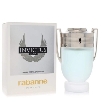 Invictus Aqua by Paco Rabanne 3.4 Oz Eau De Toilette Spray for Men