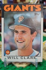 1986 Topps Traded - Will Clark #24T (RC)  Giants ***