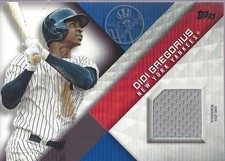 2018 Topps Major League Materials #MLMDR Didi Gregorius S2 Jersey - BB