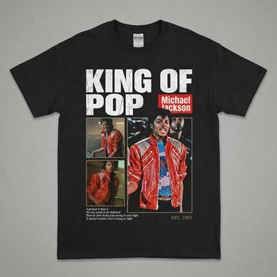 Michael Jackson Beat It T-shirt King Of Pop Fan Gift, Music MJ King of Pop tee