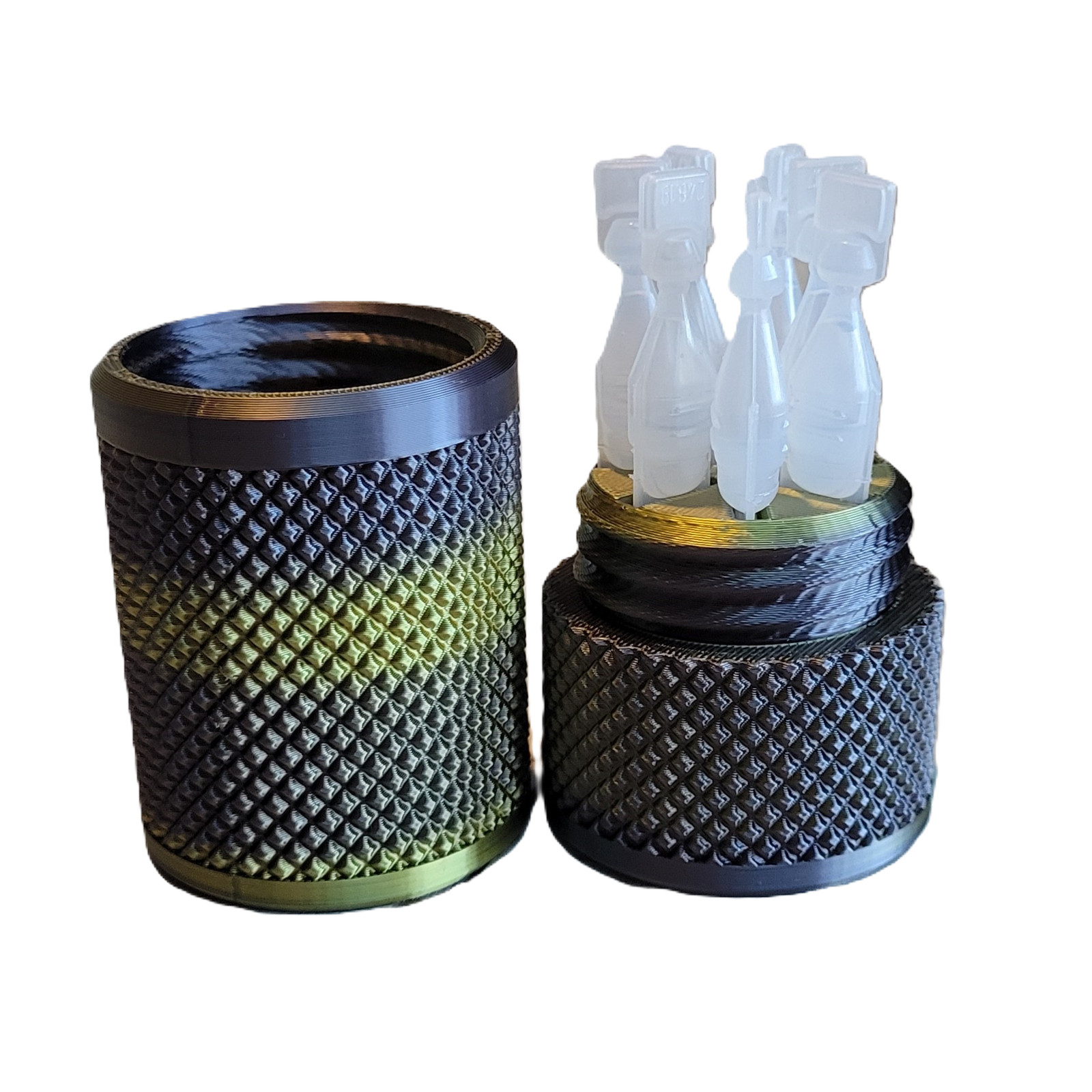 Eye Drop Vials Holder & Storage Case - Securely Store Seven 