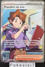 Carte Pokemon TRANSFERT DE LEO 194/165 Full Art FA EV3.5 MEW 151 FR NEUF