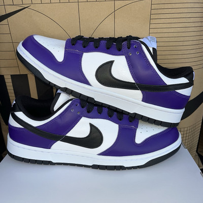 NEW Nike By You NBY Dunk Low Court Purple Concord FV9524-900 Men Size 9.5