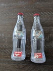 Vintage 2002 Coca Cola Brown Leather Watch In A Plastic Coke Bottle Sealed