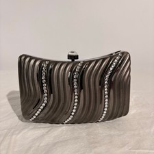 Vintage Gunmetal Crystal Evening Clutch - Nordstrom
