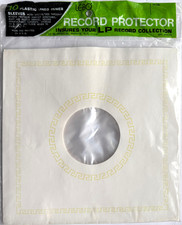 NEW VINTAGE 10 PACK PLASTIC LINED 12" PAPER 33 rpm LP VINYL RECORD INNER SLEEVES
