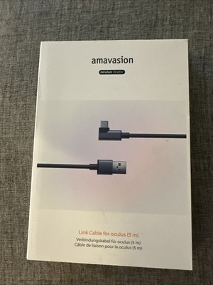 Amavasion- Link Cable 16FT Compatible with Oculus/Meta Quest 2/3/Pro Accessories