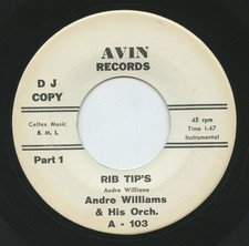 Andre Williams & His Orchestra - Rib Tip's, 7
