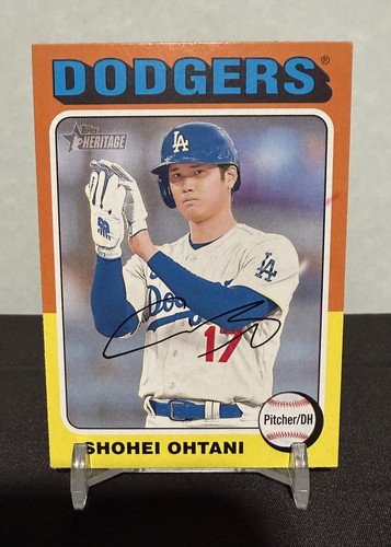 2024 Topps Heritage - Shohei Ohtani -  #371 - Los Angeles Dodgers              