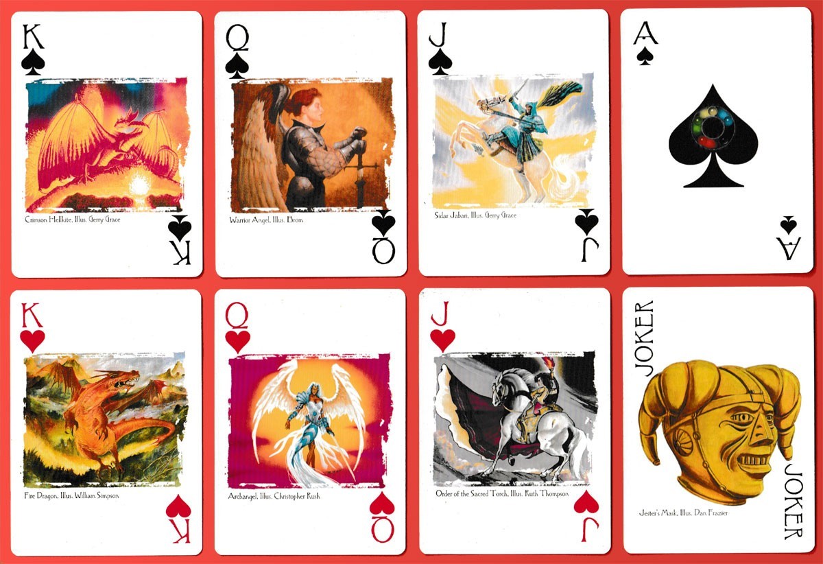 Wizards of the Coast Magic the Gathering Poker Decks - 52 Cards