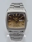 Vintage Seiko 5 Automatic 21 Jewels Men's Watch Japan 6319-503L Day Date