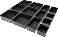 13Er-Set Aufbewahrungsbox Stoff Schubladen-Organizer Ordnungssystem FüR Kleidung