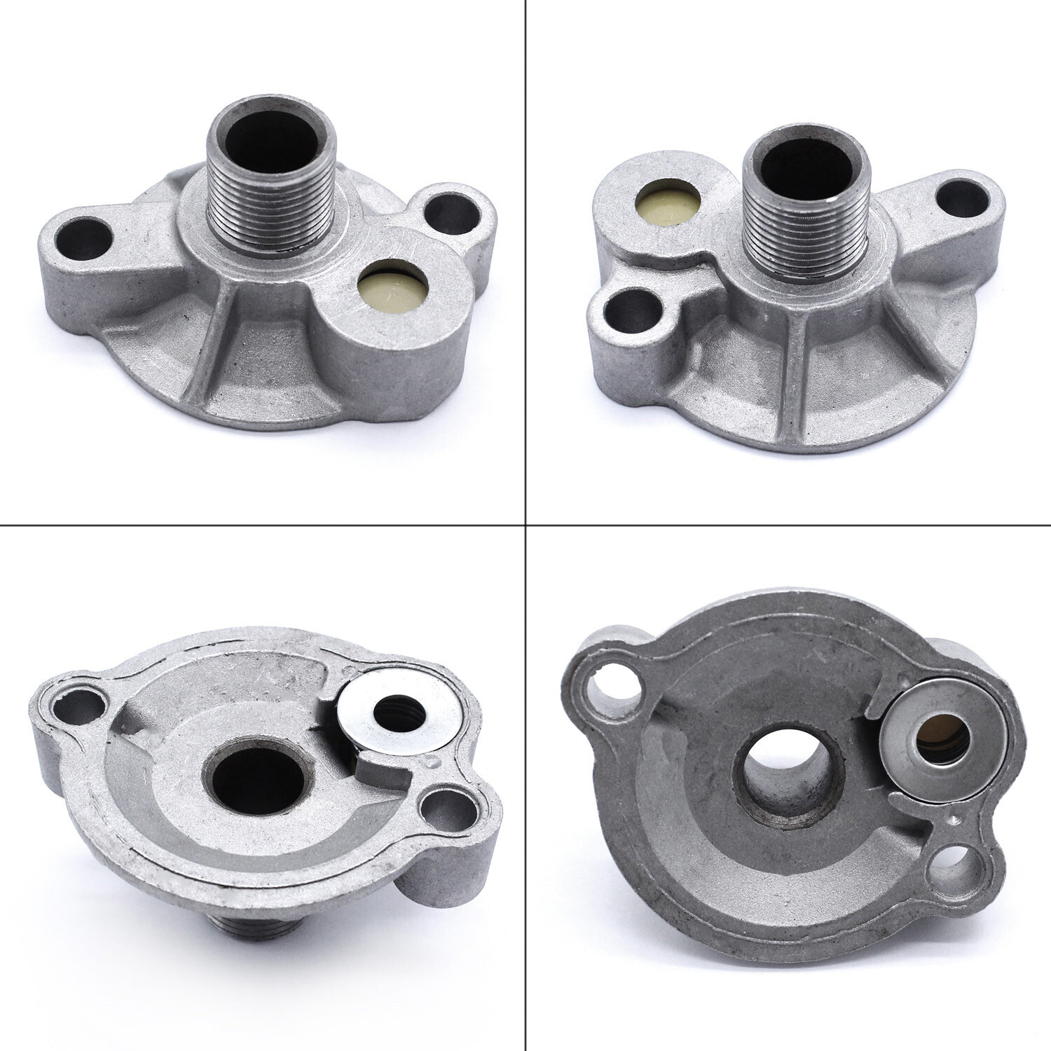 SBC Oil Filter Adapter Spin On Bypass BBC fits Chevy 283 305 350 383