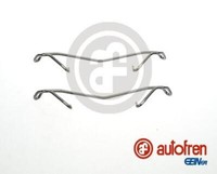 Autofren Seinsa ZubehöRsatz Scheibenbremsbelag Vorne FüR Fiat Punto Fiorino