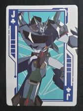 Transformers Robots In Disguise playing card Jack Clubs