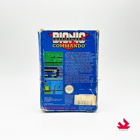 BIONIC COMMANDO - PAL B BOXATO ENGLISH NES-CM-EEC NINTENDO CAPCOM PIATTAFORMA