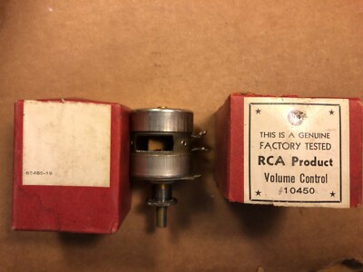 Vintage RCA Volume Control Potentiometer 10450 in box 4k ohms Dual Audio  Taper