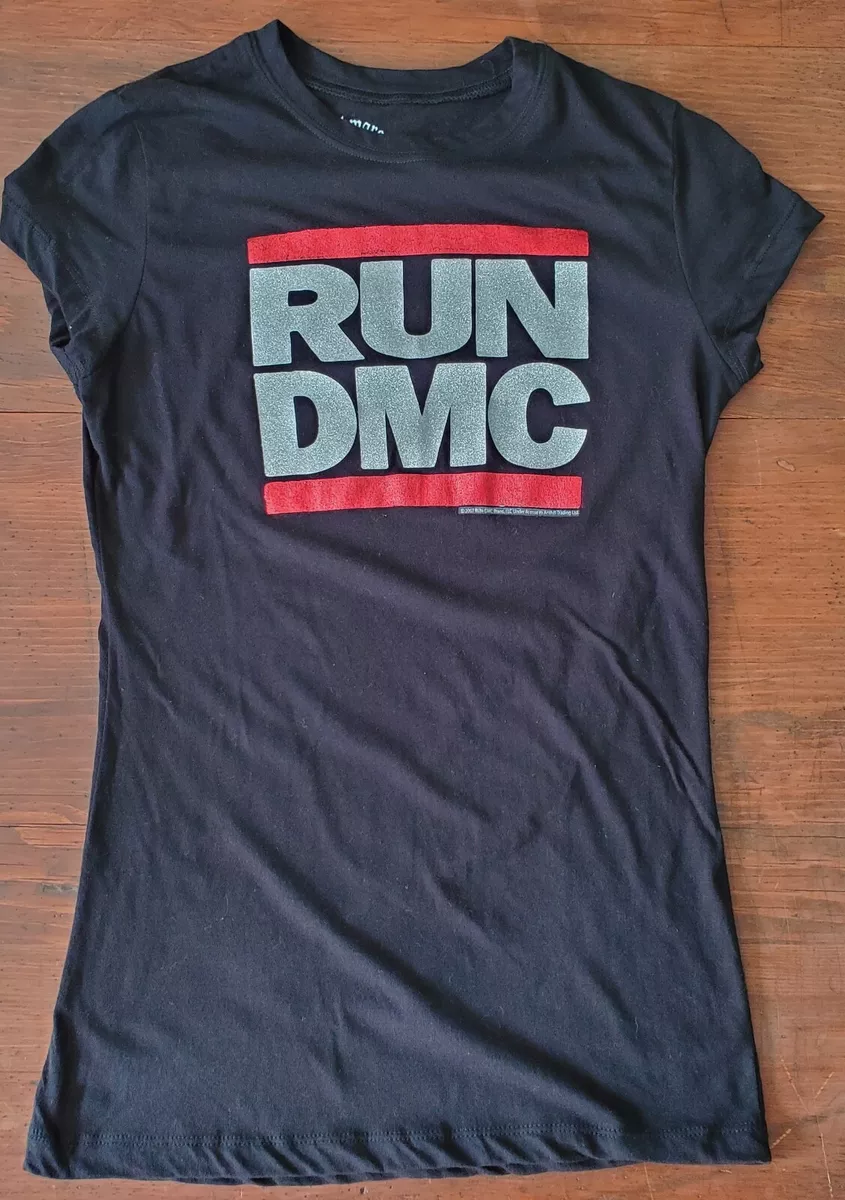 Akkumulering Selvforkælelse dal RUN DMC 2007 Target Black Cotton T Shirt Women Juniors Sz Medium | eBay