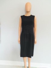 Dolce & Gabbana Black Lace Detail Dress Size 48/US 12 $1,675