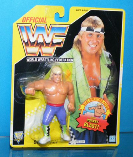 Hasbro WWF WWE Owen Hart Wrestling Figure 1993 US ...