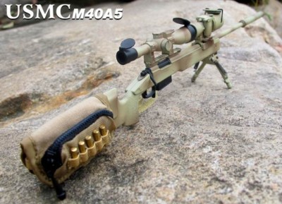 M40A5 1:6 Scale Action Figure Sniper Rifle Gun Marine USMC Desert