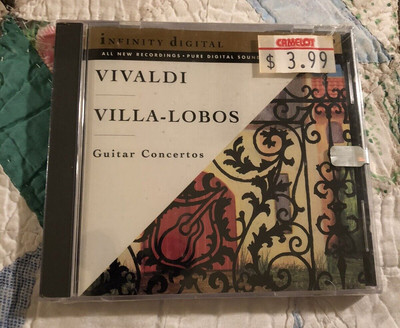 VIVALDI Villa-Lobos~Guitar Concertos~CD New~Sealed