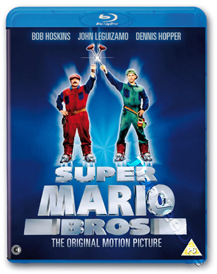Super Mario Bros. NEW Kids Family Blu-Ray Disc A. Jankel B