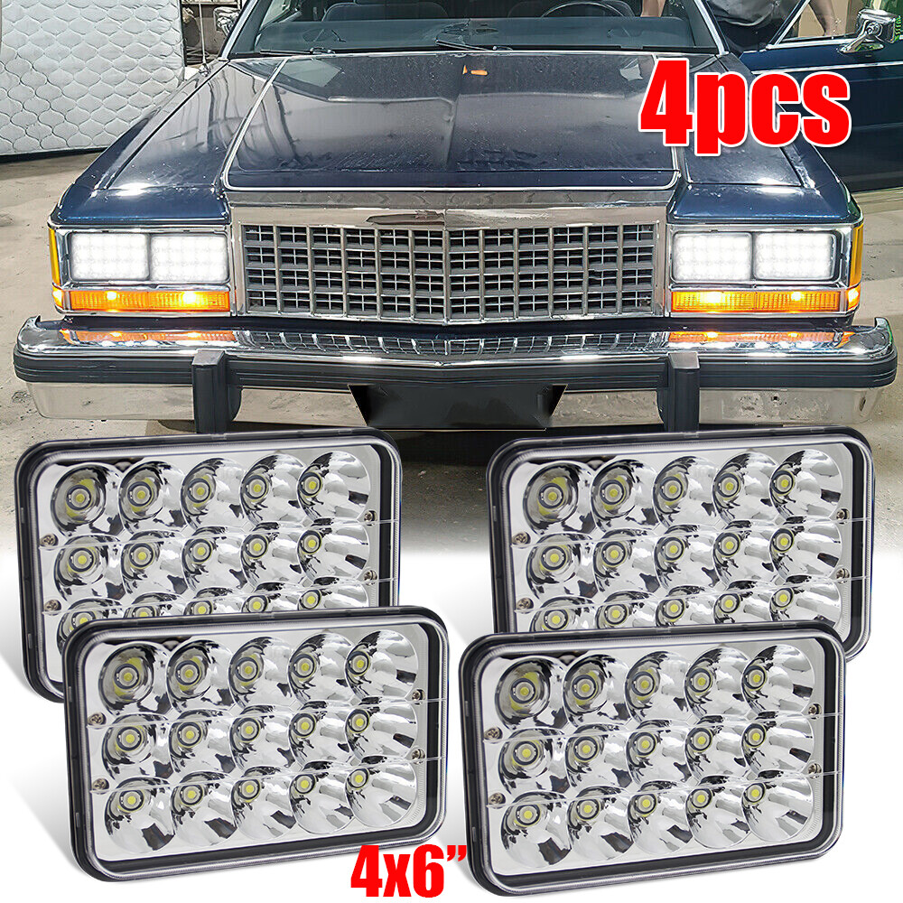 MATE X用 ダブルクラウンフォーク.ヘッドライト一式　used 美品 Brightest 4x Fit Ford LTD Crown Victoria 1987-91 4x6