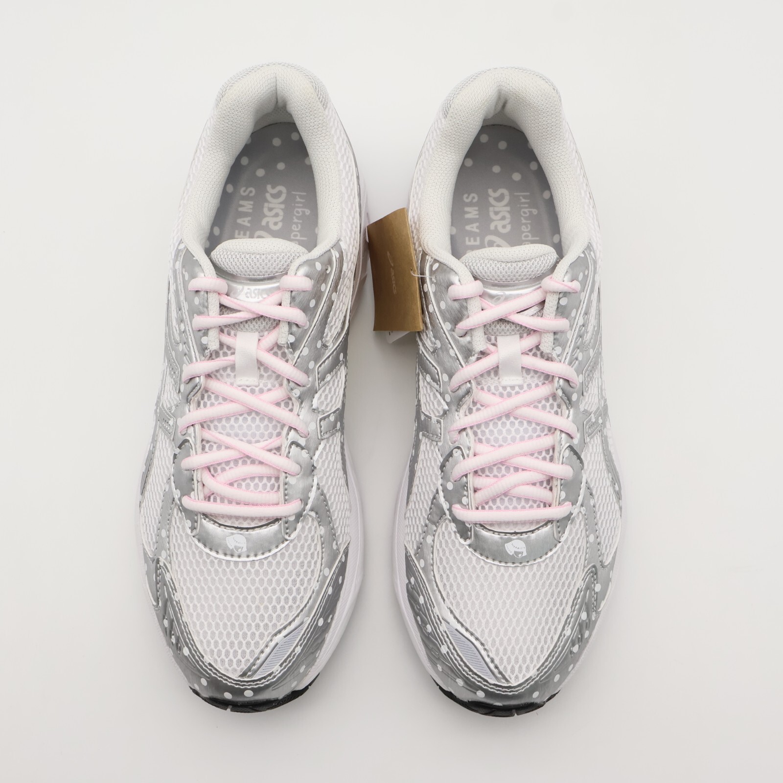 1203A427-100 Papergirl BEAMS Asics GT-2160 Silver Soft Baby Pink (Men's) image 5