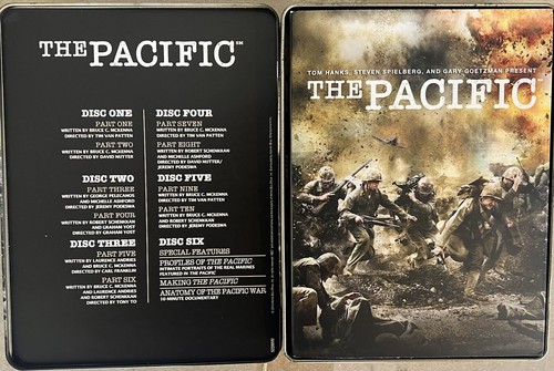 The Pacific (2010) DVD Complete HBO Series Tin Box Set Edition Region 4 - Picture 3 of 9