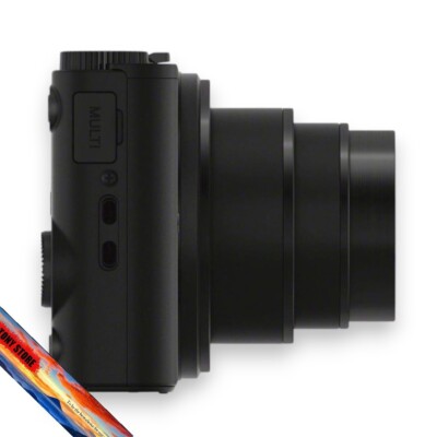 Sony Cyber-Shot WX350 18.2MP Digital Camera - Black for sale