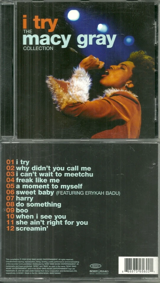 CD - MACY GRAY : Le meilleur de MACY GRAY / BEST OF - Photo 1/1